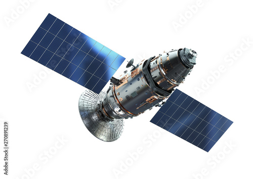 Fotografia Satellite dish with antenna
