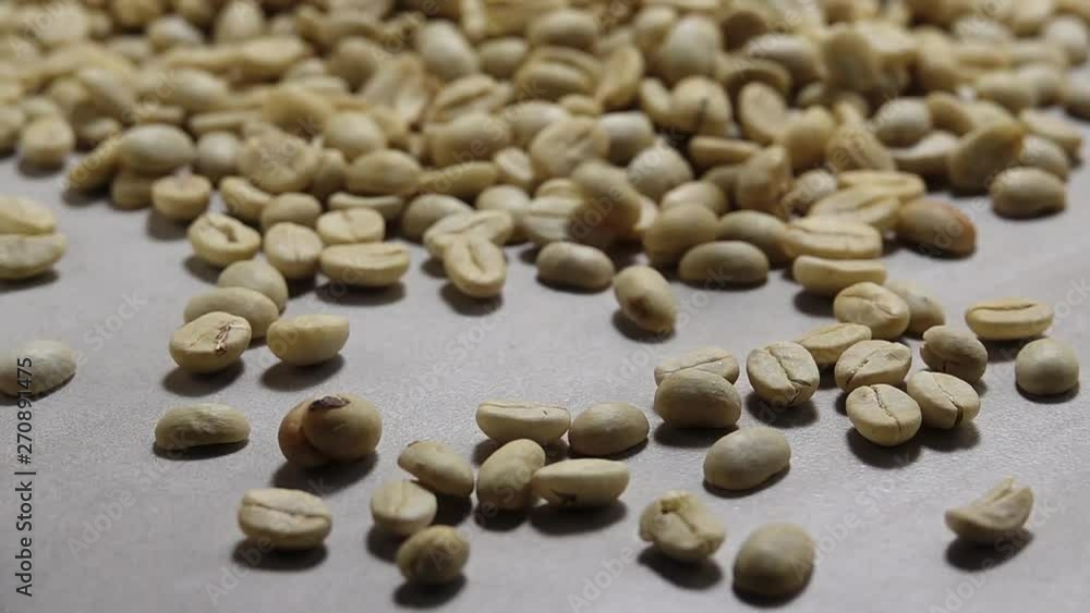 HD 1080p Super slow organic dry coffee beans espreso natural food and beverages HD 1080p Super slow organic dry coffee beans espreso natural food and beverages