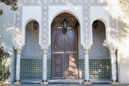 Historical court of Casablanca - Mahkama du Pacha - Morocco photo