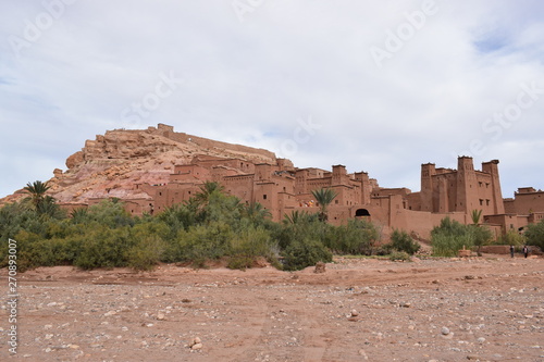 Ait Ben Haddou Kasbah  Maroko  Afryka  Sahara