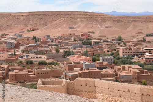 Ait Ben Haddou Kasbah, Maroko, Afryka, Sahara
