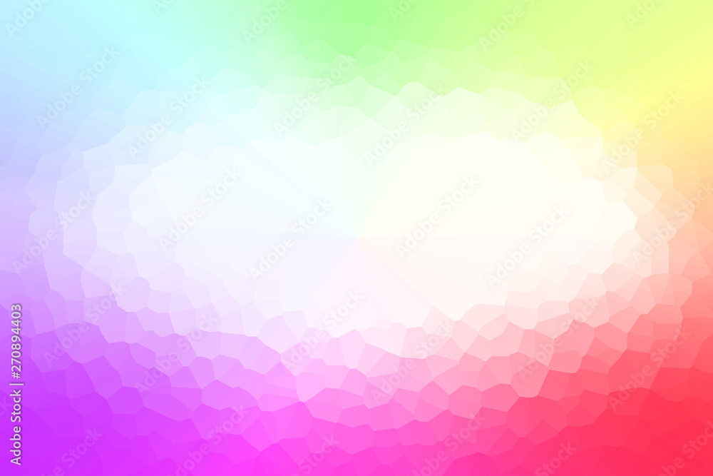 Pastel gradient frame　パステルカラーのグラデーション枠