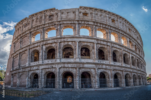 The Colosseum  Rome  Italy