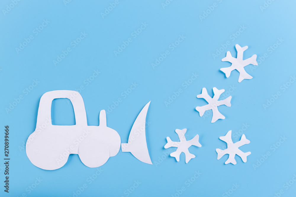 Snow clearing. remove snow Snow clearing. remove snow