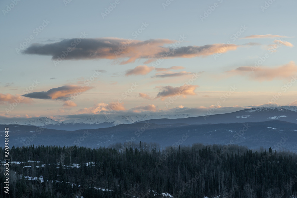 The Wide Sky over Northern Canada