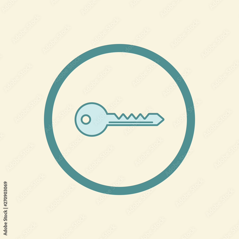 Key icon, symbol. New trendy line art style key icon vector for your website, app, logo, UI. Vector illustration. Key icon, symbol. New trendy line art style key icon vector for your website, app, logo, UI. Vector illustration.