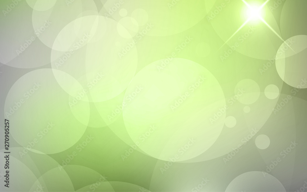 Abstract Bokeh white circle background