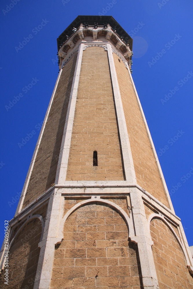 le minaret de la mosquée Hammouda Pacha