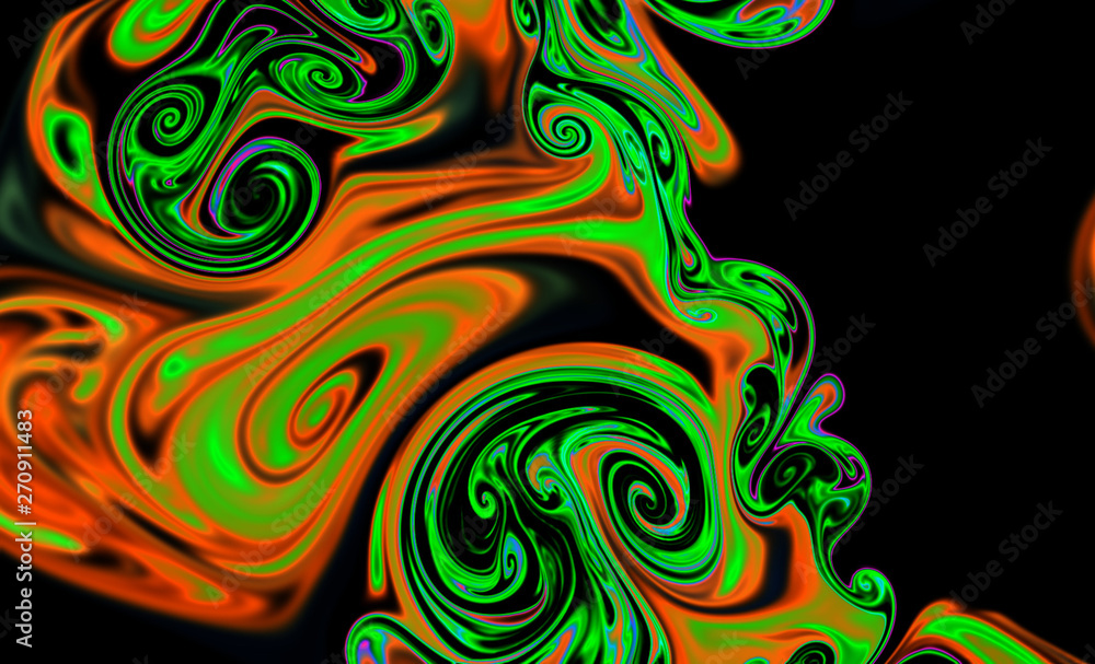Fototapeta premium Magic space texture, pattern, looks like colorful smoke
