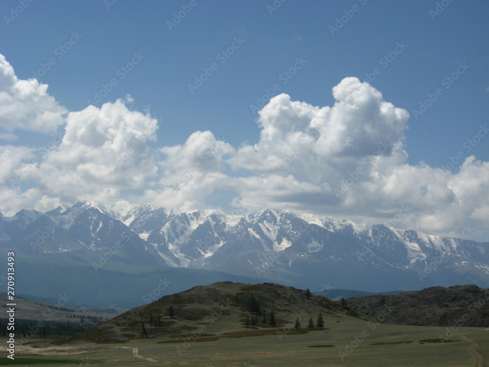 North Chui ridge in the Altai mountains