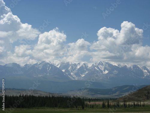 North Chui ridge in the Altai mountains