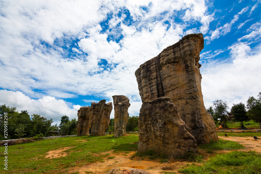 The Landscape , The stonehenge mohinkhao in chaiyaphum , Thailand