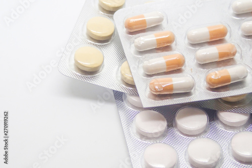 pills medication treatment vitamins doctor background base design