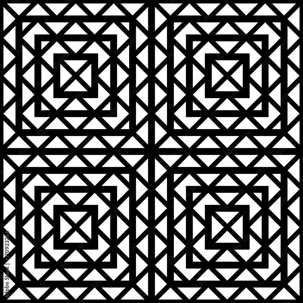 Design seamless monochrome grating pattern Design seamless monochrome grating pattern