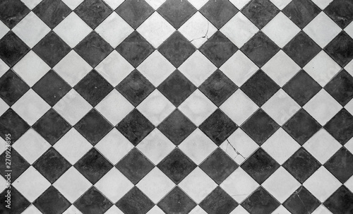 carrelage à l’ancienne, noi...