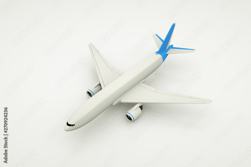 Passenger Airplane, Airliner. Isometric Concept. Transportation Mode. Aircraft Vehicle. 3d illustration Passenger Airplane, Airliner. Isometric Concept. Transportation Mode. Aircraft Vehicle. 3d illustration