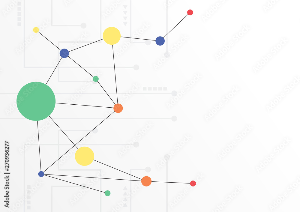 Abstract geometric connect lines and dots.Simple technology graphic background.Illustration Vector design Network and Connection concept. Abstract geometric connect lines and dots.Simple technology graphic background.Illustration Vector design Network and Connection concept.