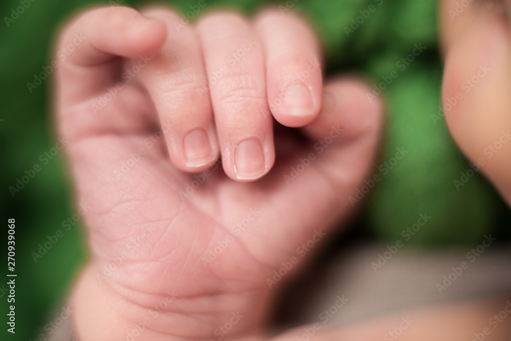 nails on the hand of a newborn baby, cute, body parts, macro shot, close-up. selective focus nails on the hand of a newborn baby, cute, body parts, macro shot, close-up. selective focus