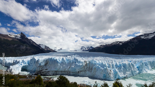 Top view of Perito Moreno Glacier, El Calafate, Argentina