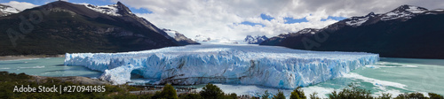 Panoramic view of all Perito Moreno Glacier, El Calafate, Argentina