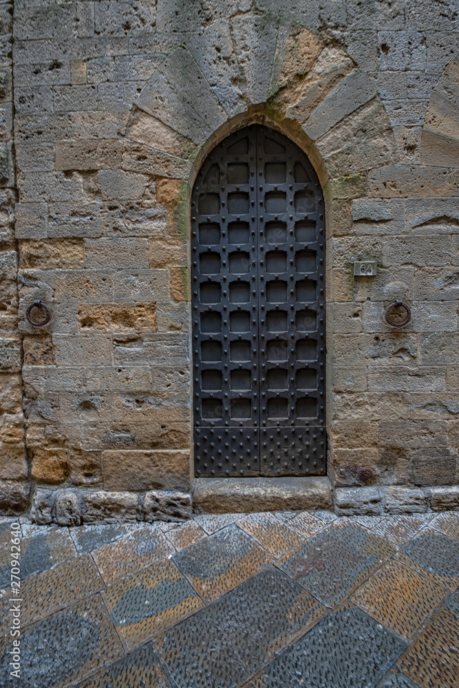 Alte Tür in der Toskana Italien Alte Tür in der Toskana Italien