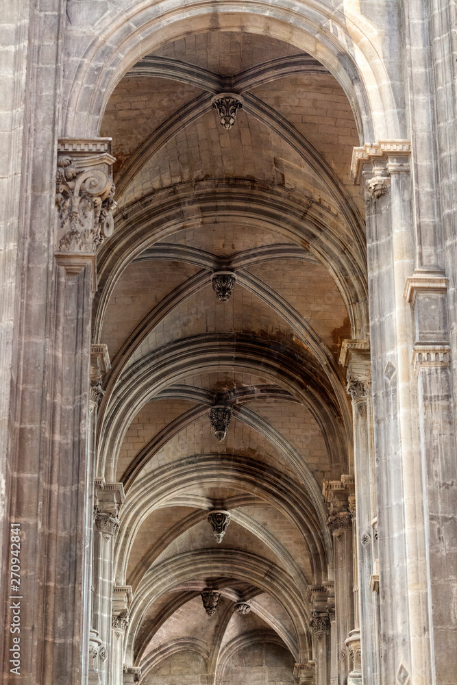 Vault of the Cathedral. Paris