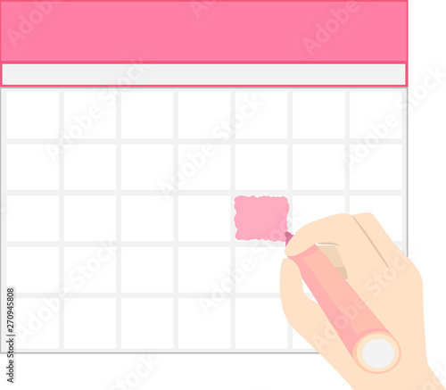 Hand Calendar Mark One Colo...
