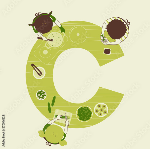Kids Alphabet School Cookin...
