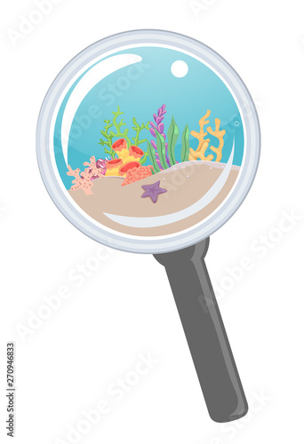 Magnifying Glass Biological...