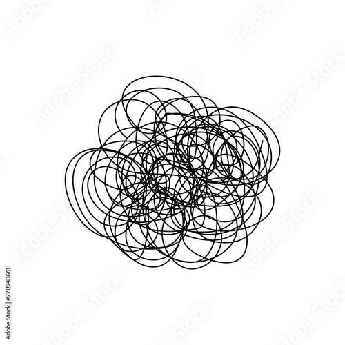 wire isolated on white background