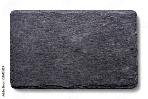 Obraz na płótnie Piece of black slate w salonie