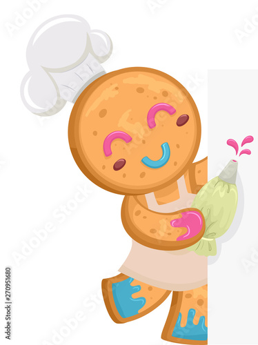 Ginger Bread Man Chef Board...