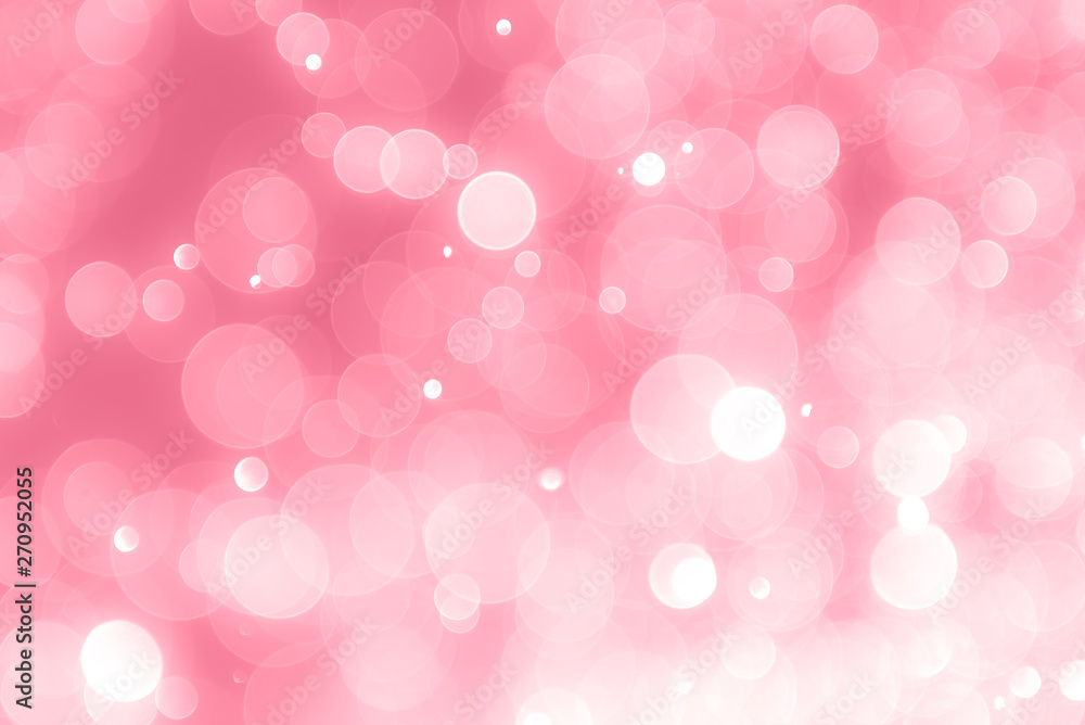 abstract bokeh light effect with soft pink background abstract bokeh light effect with soft pink background