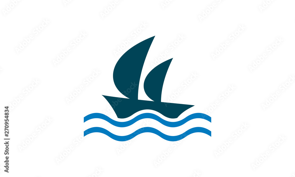 Obraz premium ship logo