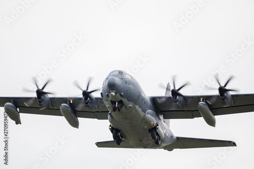 Stampa su tela MC-130J Commando II Hercules raises its landing gear