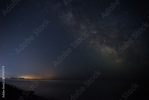Milky way on sea © Anton
