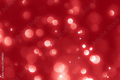 Abstract red background with bokeh, bokeh background, sparkle bokeh background