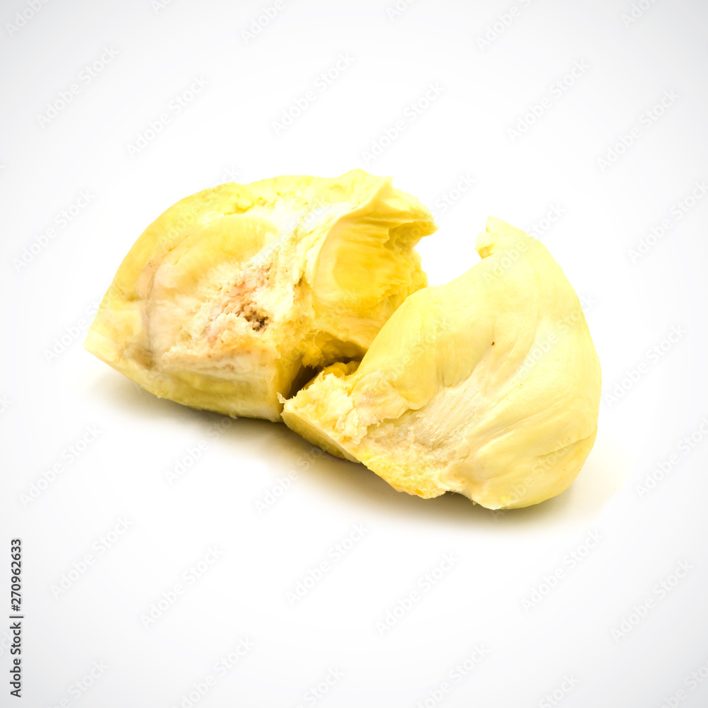 durian fruit on the White Blackground durian fruit on the White Blackground