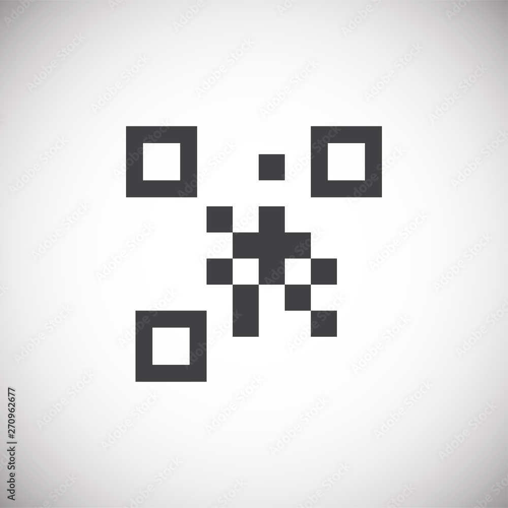 Barcode related icon on background for graphic and web design. Simple illustration. Internet concept symbol for website button or mobile app. Barcode related icon on background for graphic and web design. Simple illustration. Internet concept symbol for website button or mobile app.