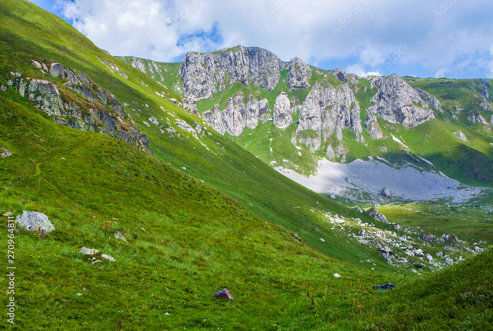 Amazing mountains landscape