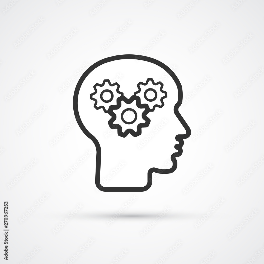 Lead research flat line trendy black icon. Vector eps10 Lead research flat line trendy black icon. Vector eps10