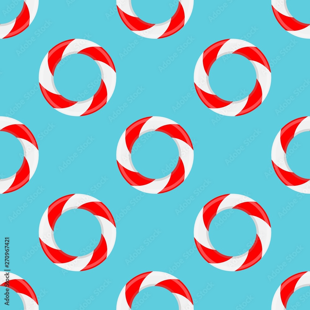 Lifebuoy seamless background Lifebuoy seamless background