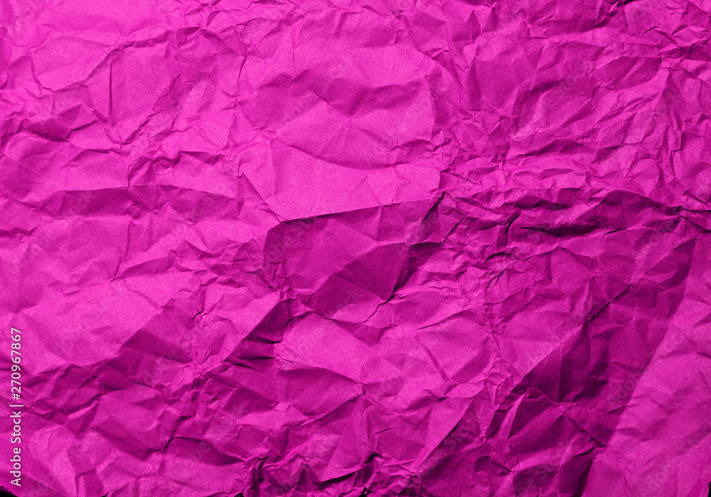 Crumpled purple paper texture Crumpled purple paper texture
