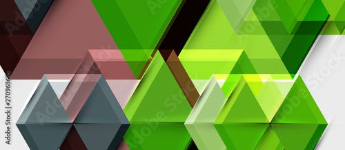 Hexagon vector business presentation or brochure template, technology modern design
