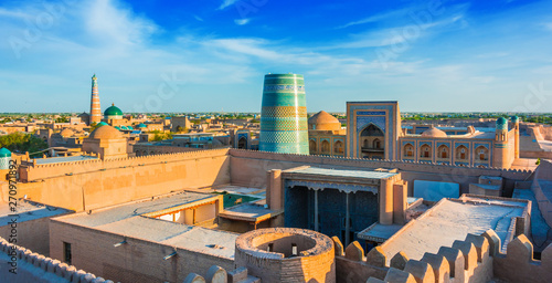 Historic architecture of Khiva, Uzbekistan