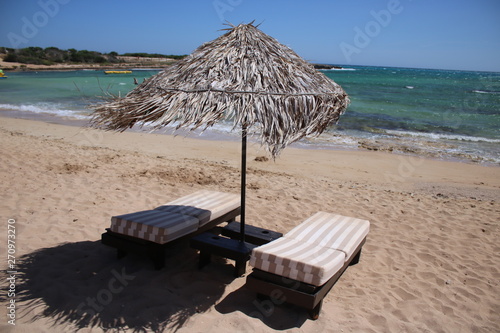 Relax on the beach