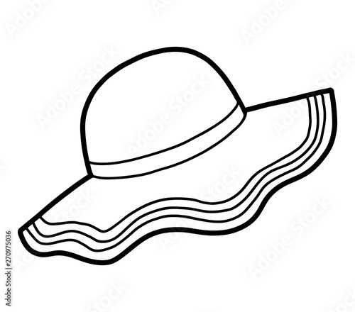 Coloring book, cartoon headwear, Capeline hat