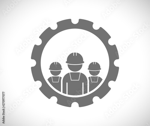 worker teamwork icon
