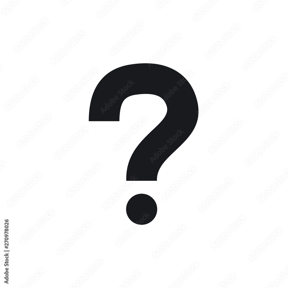Question Mark icon, Help Sign Symbol Vector Logo Template Question Mark icon, Help Sign Symbol Vector Logo Template