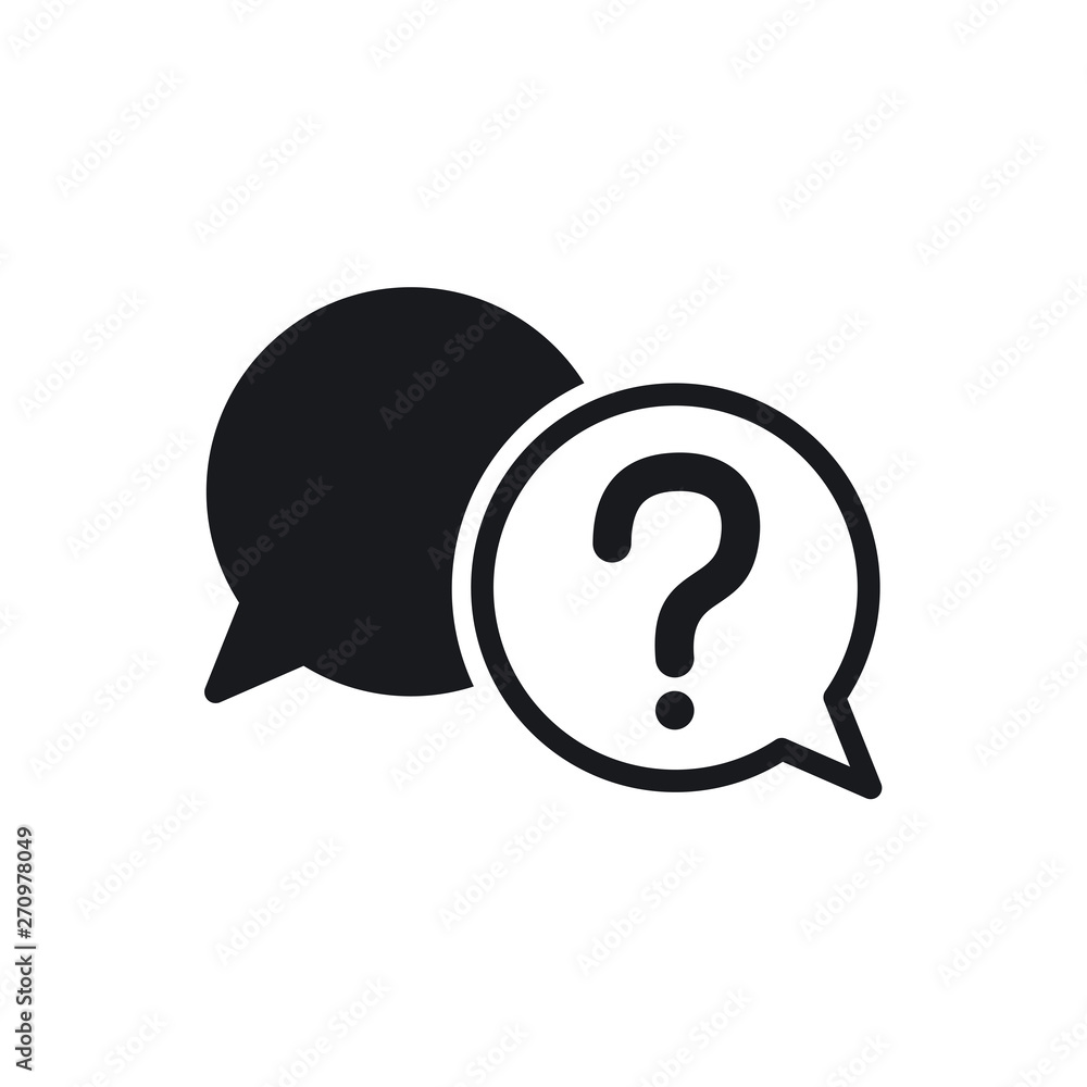 Question Mark icon, Help Sign Symbol Vector Logo Template Question Mark icon, Help Sign Symbol Vector Logo Template
